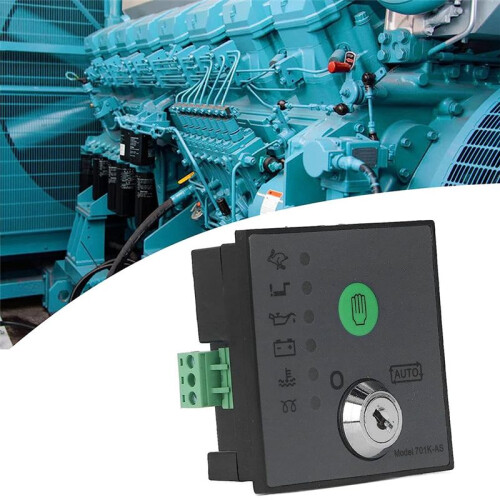 DSE701AS Generator Controller Automatic Start Module with Keys Generator Control Panel Self-Starting Accessories