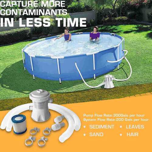 330G Pool Cleaner Circulation Filter Pump UK plug 2