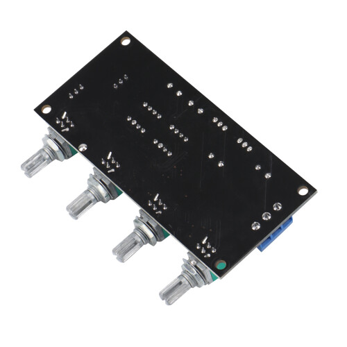 NE5532 Amplifier Tone Preamp Board Treble Bass Midrange Volume Tone Control Adjustment Pre-Amplifier, Fixed Version