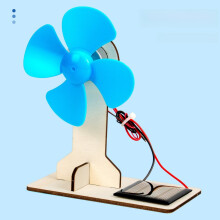 Solar Energy Childrens Fan Science Kit With Diy Electronics Education For Kids
