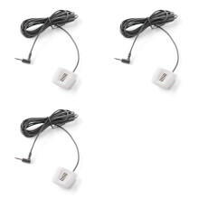 3X Car Audio Microphone 3.5mm Plug Mic Stereo Wired External Microphone for 1 Series F20 3XF30 F35 5X