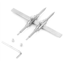 Adjustable DSLR Camera Lens Spanner Wrench Opening Open Repair Tool Set Remover for 10-130mm Camera Lens Can Dismantled