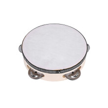6 "Percussion regalo musicale Tamburello Tamborine tamburo rotonda per KTV partito
