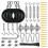 Shade Sail Hardware Kit 304 Stainless Steel Extension Cord Outdoor Triangular Rectangular Awning Mounting Hardware 1
