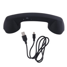 Auricular de TeléFono Retro InaláMbrico y Auricular de TeléFono con Cable Receptores Auriculares para TeléFono MóVil