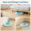 Replacement  for  Clean Twist Disc Mop Ergo/ Clean Twist Disc Mop Micro Set, for All Floor 6