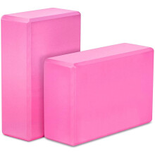 Yoga Blocks 2 Pack,23X15X7.6cm High Density EVA Foam Yoga Block Exercise Bricks,Eco Friendly & ,