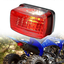 Tail Light ATV Taillight Rear Brake Lamp for Yamaha Grizzly Big Bear Bruin Kodiak Wolverine Rhino Vi