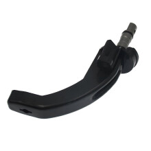 Leva del cambio fuoribordo di ricambio in ABS nero resistente alla deformazione, leva del cambio 369-66110 369