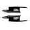 For 5 Series M5 F10 2011-2017 Front Bumper Lip Angle Diffuser Splitter Spoiler Protector Gloss Black 1