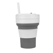 Tazza da Caffè Pieghevole In Silicone, Portatile e Riutilizzabile per Esterni, Escursioni, Uso Quotidiano In Casa, Tazza per Acqua Pieghevole