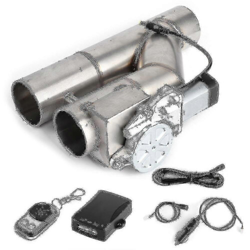 Electric Y Pipe Exhaust Control Cut Out Dual Valve Wireless Remote Control