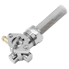 Rubinetto del carburante con uscita sinistra da 22 mm, ricambio per Big Twin dal 1975 in poi, accessorio per moto da 13/16 di pollice.