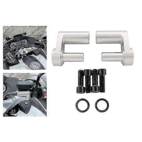 Aluminum adjustable handlebar riser kit for r1200rt r1200 light weight