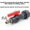 Rain Barrel Spigot kit Within 3/4 inch PVC Bulkhead Adapter 5