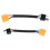 2pcs Car Lighting H4 9003 Ceramic Wire Harness Plug Cable Headlights Connector 3