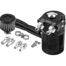 Auto Oil Catch Tank Kann Universal Auto L Lagertank Mit Luftfilter Baffled, 300 Ml (schwarz) TAO g20