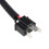 2pcs Car Lighting H4 9003 Ceramic Wire Harness Plug Cable Headlights Connector 4