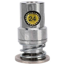 Outils pour boutons recouverts de tissu, matrices, moules ronds en forme de pain, outil de presse pour machine à presse manuelle (24L)