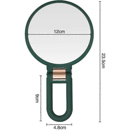 LN-15x Magnifying Handheld Mirror - Double Sided Pedestal Makeup Mirror with Magnification 1