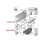 2Pcs for 508 Trunk Rubber Pier Adjustable Stop Bonnet Buffer Block Limit Block 8733AR 7908Y6 3