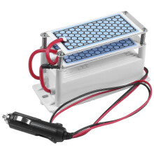 Ozongenerator voor in de auto, 12V, 10G, draagbaar, keramische plaat, luchtreiniger, sterilisator, auto-ozonator, geurverwijderaar