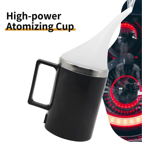 220V Headlight Lens Atomizing Cup Restoration Heating Headlight Lens Polish Tool for Vehicles 2