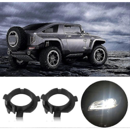 Headlight Adapters,h7 Led Headlight Adapter Retainer Holder Socket Black Compatible with Kia K4 K5 S 1