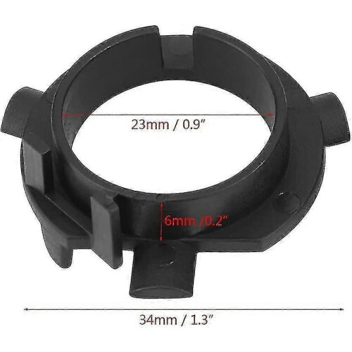 Headlight Adapters,h7 Led Headlight Adapter Retainer Holder Socket Black Compatible with Kia K4 K5 S 2