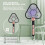4 In 1 Electric Fly Swatter Racket Wall Mounted Mosquito Killer Foldable Bug Zappers 4