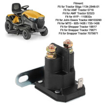 Käynnistysmoottorin solenoidirele 9251426 7251426 12V sopii AMF/John Deere/Snapper-traktoriin f54