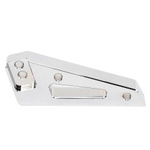Ohjaustehostimen pumpun kiinnike, kromattu, kiillotettu pinta, vaihto-osa Chevy Small Block SBC:n lyhyeen vesipumppuun SWP-malliin f54