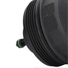 Ölfiltergehäusedeckel 11427525334 Schwarz ABS Ersatz für 1er, 2er, 3er, X6, X5, 328i, F54
