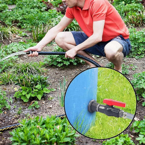 Rain Barrel Spigot kit Within 3/4 inch PVC Bulkhead Adapter 1