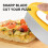 Wharick Sharp Pizza Cutter Stainless Steel Non-slip Handle Pizza Divider with Protective 4