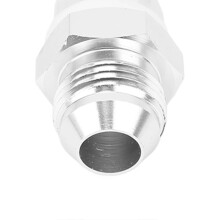 8AN Außengewinde-Bördelanschluss auf 5/16 Schlauchtülle Kraftstofftankanschluss Aluminium Universal für PKW f54