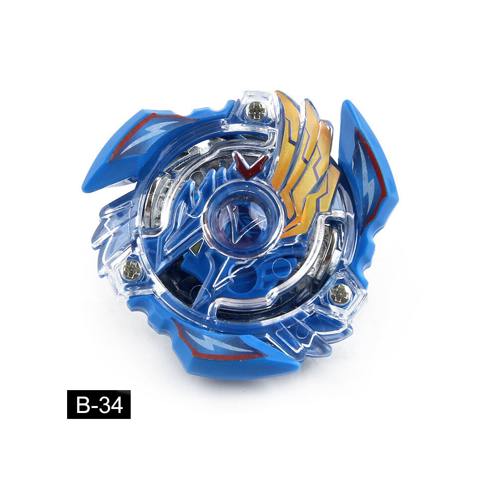 (Blue) Beyblade Battle Gyroscope Top Kit With Rotational Design Play For Competitive