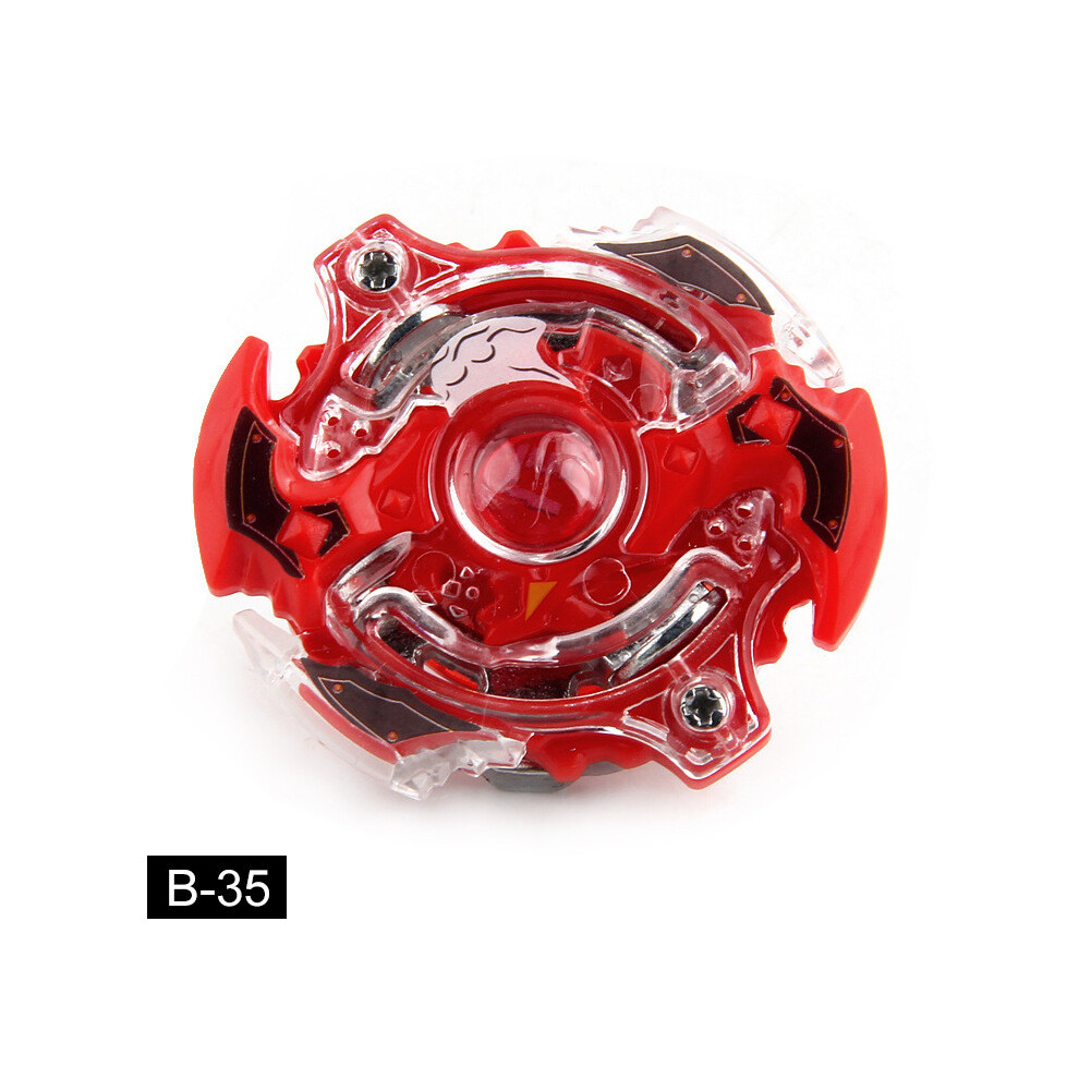 (Red) Beyblade Battle Gyroscope Top Kit With Rotational Design Play For Competitive