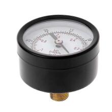 Vacuümmeter voor het testen van motorspruitstukken en rembekrachtigers 0~-30 inHg 50 mm wijzerplaat