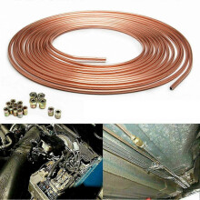 Kit de mangueras de freno, resistente a la corrosión, universal, de cobre-níquel, para vehículos f74