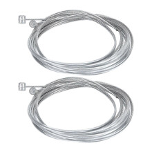Lot de 10 câbles de frein pour vélo, 1800 mm, 1,5 mm, revêtement zinc, professionnels, pour VTT et vélo de route, accessoires de cyclisme f26