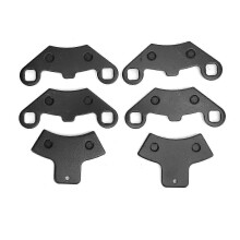 Set van 6 remblokken, compatibel met Polaris Sportsman 335 1999-2000.