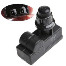 Allumeur à bouton-poussoir de rechange pour barbecue à gaz, 2 prises, piles AA, noir