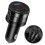 Car Bluetooth Fm Transmitter Dual Usb Charger Socket Aux Adapter Hands-free Fast Charging 1