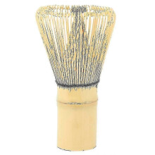 Batidor de té matcha - Herramienta tradicional de mango largo tipo chasen para una preparación perfecta del té matcha.
