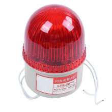 Tour de signalisation industrielle : lampe clignotante rouge de 15 W, 220 V CA