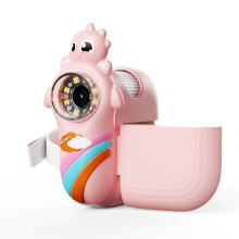(Pink) Portable Microscope Childrens With Light For Science And Learning Discovery