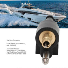 Fuel Line Connector Pipe Joint Male Fittings 6G1 24304 05 for Outboard Motor Fuel Tank Hose Pipe 6HP 8HP 9.9HP 15HP 25HP 30HP 40HP f26