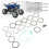 Kit d'embrayage haute qualité pour Yamaha YFM660R - Référence 5Y1163210000 1