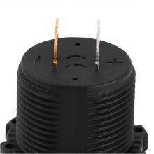 Voltmètre numérique 12 V à double usage pour voiture et moto - Étanche et fiable